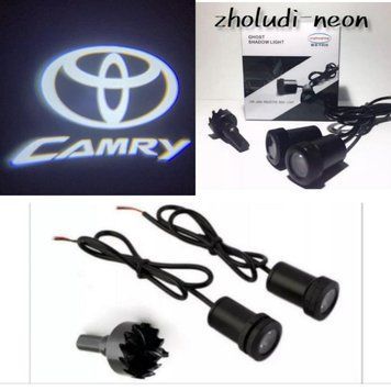 Лазернная подсветка двери логотипом Тойота Lazer door logo light Toyota Camry ! Toyota &mdash;LOGO DOOR фото