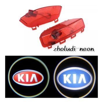 Логотип подсветка двери КИА Lazer door logo light KIA 01 KIA sorento фото