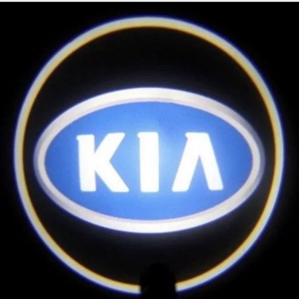 Логотип подсветка двери КИА Lazer door logo light KIA 01 KIA sorento фото