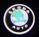 Логотип підсвітка дверей Lazer door logo light Skoda 01 Skoda Fabia фото 4