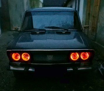 Ангельські очки на будь-яку марку авто і мото&mdash;Angel eyes з Флекс неону.(10цветов). Комплект на одно авто фото