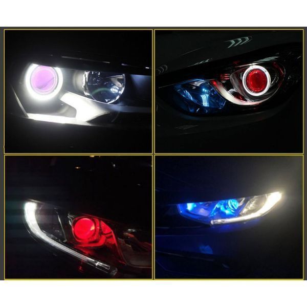 Светодиодная подсветка для линз devil eyes Глазки дьявола RGB 7 цветов WI-FI 3147828857 фото