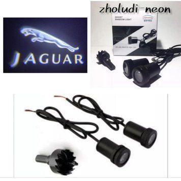 Лазернная подсветка двери логотипом Ягуар. Lazer door logo light Jaguar. ! Jaguar &mdash;LOGO DOOR фото