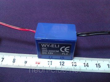 Инвертор для холодного неона серии ISC 12V 0-200cm/0-100cm. (чорного кольору) 3147825975 фото