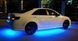 Яскрава LED підсвітка днища авто блакитна 12V (2х135 см, 2х115 см) &mdash; водозахисна та протиударна підсвітка під авто в силіконі PDA_BLUE_12V_002 фото 3