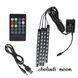Подсветка салона автомобиля Led RGB 4х9 USB (многоцветная) + Музыка 3147828861 фото 1