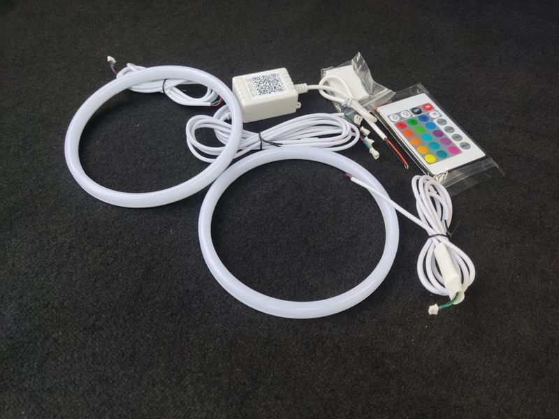 Ангельские глазки на ВАЗ Cotton RGB Bluetooth ВАЗ 2101 Bluetooth RGB фото