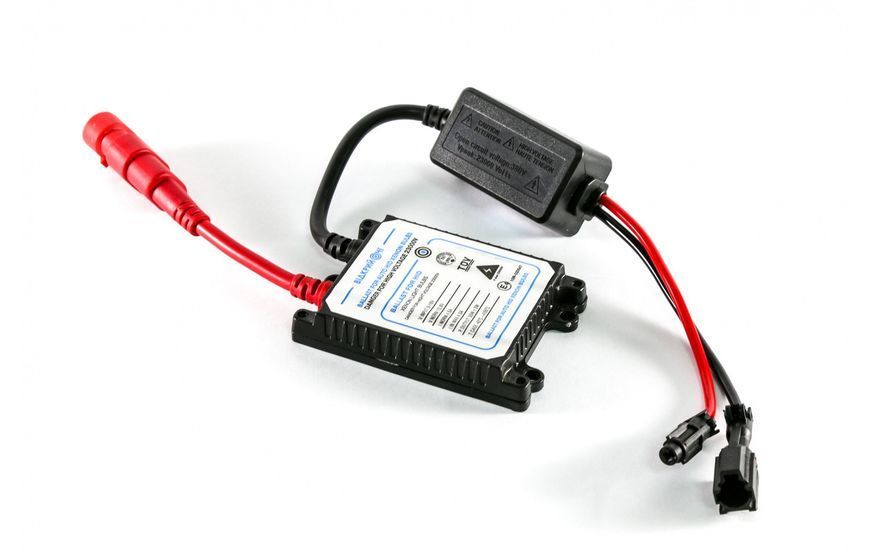 Бі-ксенон H4 (H/L) 35 W 4300 K-комплект. Колір &mdash; жовто-білий! ЖН-биксенон 4300K фото