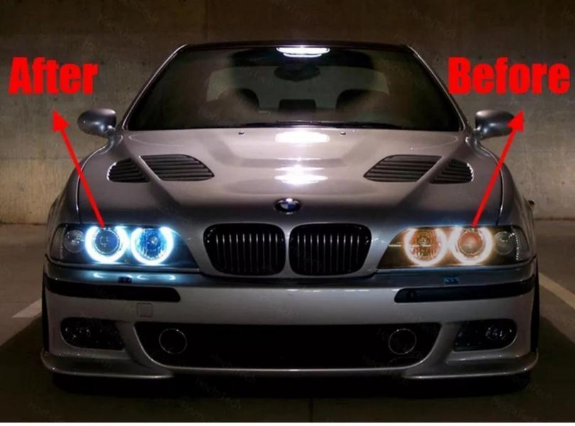 Led Marker H8 80W. Led маркер для бмв bmw E60 E70 E90 F01 (2*80W) 3147828865 фото