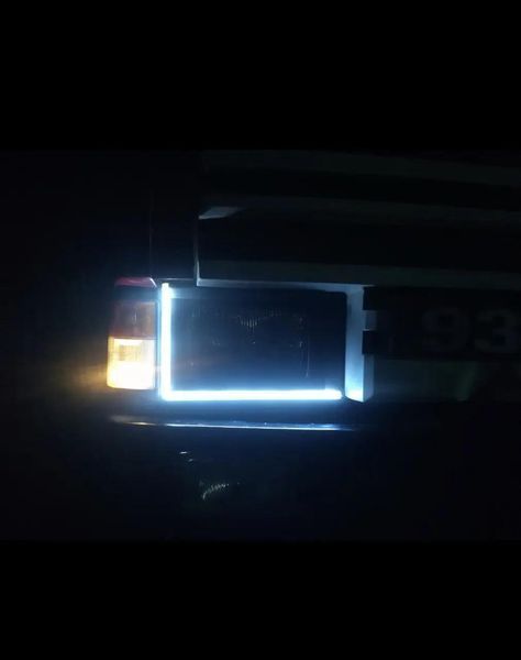 Гнучкі денні ходові вогні (DRL) 24V з функцією бігучого повороту 24V 2 полоски по 60см фото