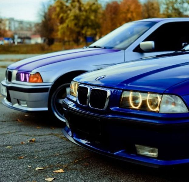 CCFL кольорові ангельські очки на BMW 3147826337 фото