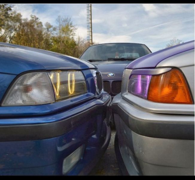 CCFL кольорові ангельські очки на BMW 3147826337 фото