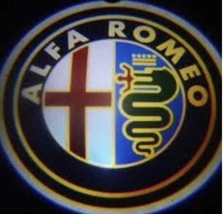 Логотип подсветка двери Альфа Ромео Lazer door logo light Alfa Romeo 01 Alfa Romeo фото
