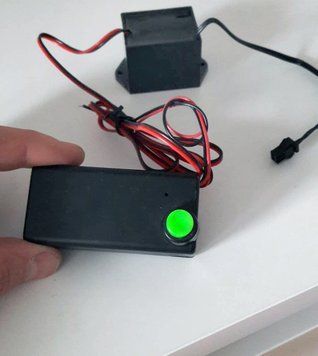 Инвертор 9W на батарейках "КРОНА" . с подключением 0-10м холодного неона с режимом Вкл./выкл 3147827046 фото