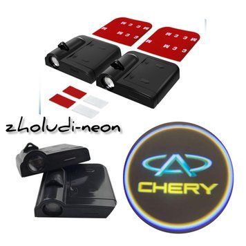 Безпроводное лого двери Чери door logo Chery Chery&mdash;безпровідне лого фото