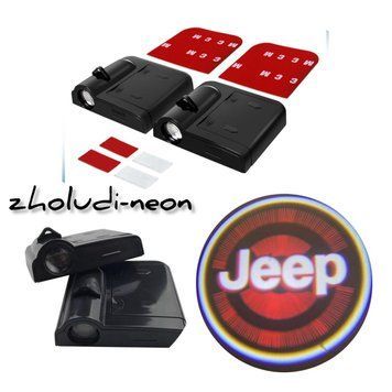 Безпроводное лого двери Джип door logo Jeep Jeep фото