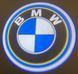 Лого двери на батарейках Bmw. Безпроводное лого дверей&mdash;БМВ. Lazer door logo. BMW&mdash;безпровідне лого фото 1