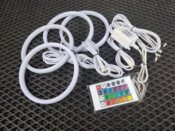 Ангельские глазки Cotton RGB Bluetooth BMW E30/Е32/Е34 Bluetooth RGB фото
