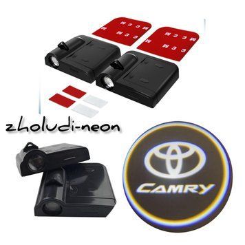 Безпроводное лого двери лошадь Тойота Lazer door logo Toyota Camry&mdash;безпровідне лого фото