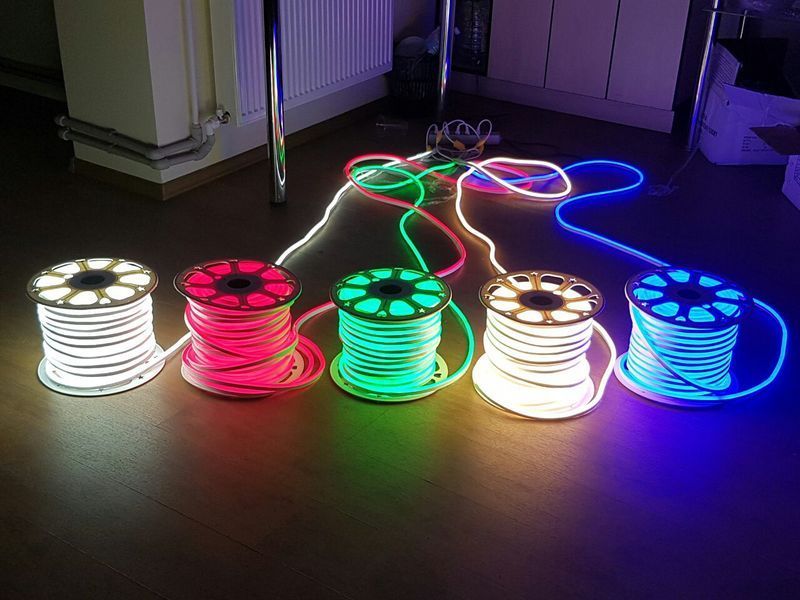 Подсветка интерьера: помещений.FLEX LED NEON. 220В 3147826934 фото