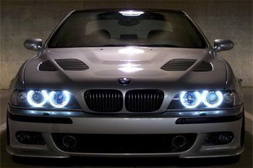 Ангельські очі на BMW на 4 фари з Холодного неону. (НЕ ФАРА). 10кольорів в наявності. 3147825811 фото
