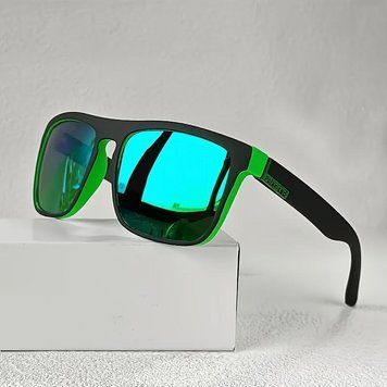 Унисекс винтажные квадратные очки POLARIZED-2 легкие и стильные, подходят для различных занятий спортом. glasses035 POLARIZED-2 фото