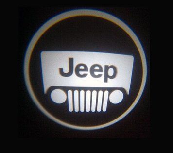 Подсветка двери авто&mdash;Jeep. вРІЗНЕ ЛОГО фото