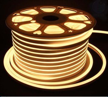 Светодиодный LED гибкий неон 2835\120 IP68 12V&mdash;теплый белый. 3147826941 фото