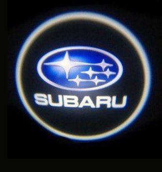 Подсветка двери авто Subaru. Врезное лого дверей. 3147827551 фото