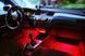 Яскрава червона підсвітка салону та ніг в авто 12V &mdash; Створюй атмосферу пристрасті та гармонії (стрічка з конекторами без пайки) VDA_p-kaSalon_nig_BLUE фото 2