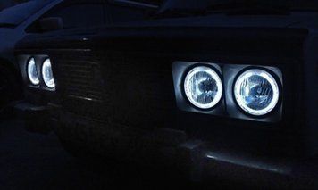 Ангельські очі FIAT (Фіат) з гнучкого неону. 3147826468 фото