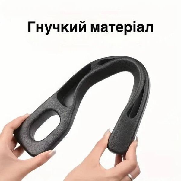 Автомобильные заглушки-органайзеры для щелей между сиденьем и консолью | Гибкие ПВХ вставки 2 шт. | Коричневых VDA-INS-mizh-sydin-BLACK фото
