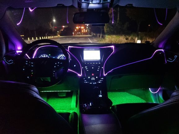 Подсветка салона автомобиля Неон NEON RGB 5м USB 3147829513 фото