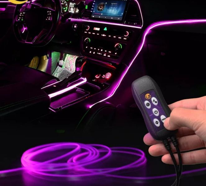 Подсветка салона автомобиля Неон NEON RGB 5м USB 3147829513 фото