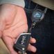 Тактичний брелок-карабін Tactical Keyring з витяжним сталевим тросом 65 см, чорний 8Т36059М1 фото 4