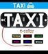 Яскрава світлодіодна табличка TAXI такси 12V 19х6.3 см дріт 25 см універсальна авто підсвітка на лобове скло на присосках жовта TAXI003-YELLOW-12V-droty фото 5