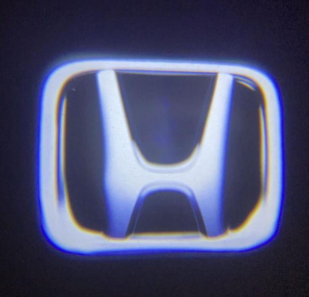 Логотип подсветка двери Хонда Lazer door logo light Honda 01 Honda Accord 8 фото