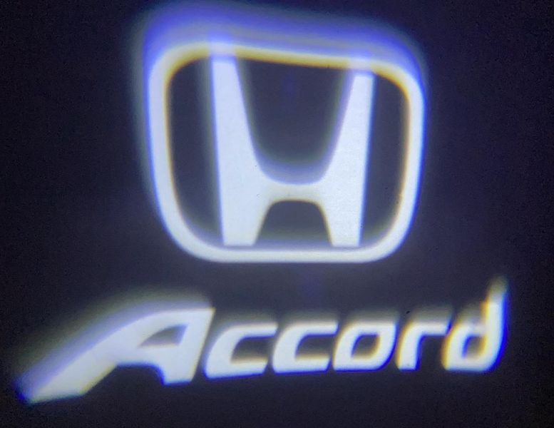 Логотип подсветка двери Хонда Lazer door logo light Honda 01 Honda Accord 8 фото