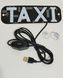 Яскрава світлодіодна табличка TAXI такси з кнопкою та USB 19х6.3 см універсальна авто підсвітка на лобове скло на присосках червон TAXI011-Red-Green-USB фото 8