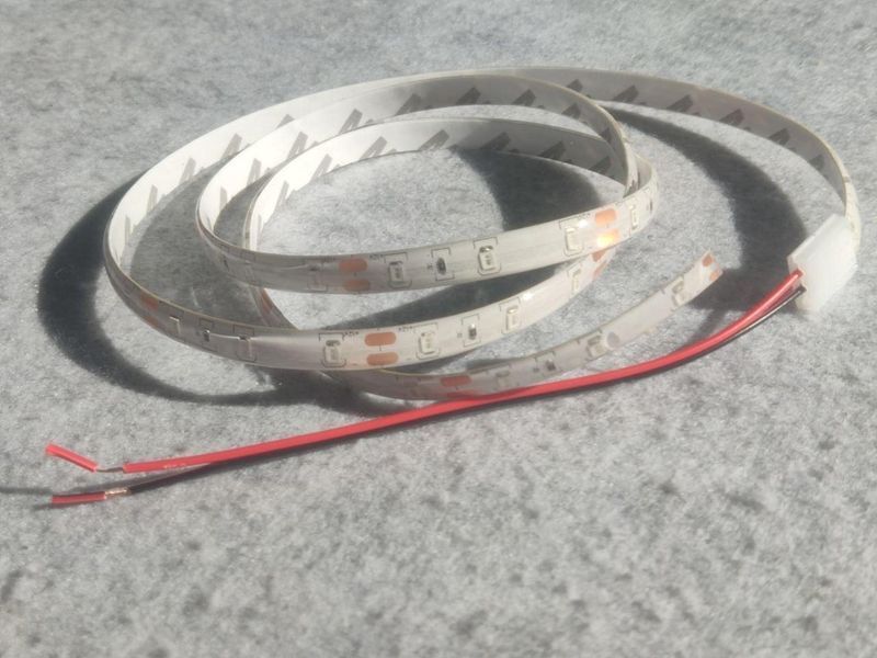 Уніерсальна яскрава водозахисна підсвітка на мотоцикл 12V. Колір ЗЕЛЕНА. 1метр 1м світлодіодної стрічки фото
