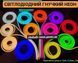 Яркий светодиодный неон 6х12mm 12V&mdash;LED Felex NEON 120д/м. (кратность реза 2.5см). Цвет &mdash;ОРАНЖЕВЫЙ. !ОРНАЖ різу 2,5см фото 6