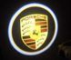 Логотип подсветка двери Lazer door logo light Porsche 01 Porsche Cayenne фото 2