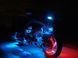 Яркая водозащищенная LED подсветка на мотоцикл скутер байк 12V 1m в силиконе светодиодная лента синяя VDM-NAVY-12V-1m фото 7